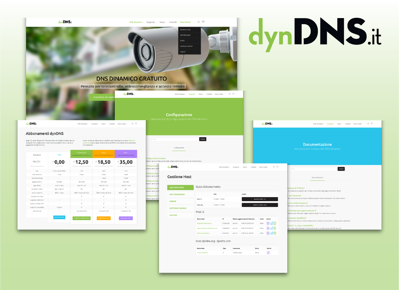 Online il nuovo sito dynDNS.it - dynDNS.it - DNS dinamico gratuito